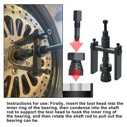 Motorcycle Blind Inner Bearing Puller Tool Kit