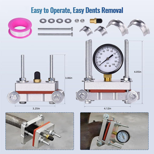 2-Stroke Exhaust Pipe Dent Repair Kit