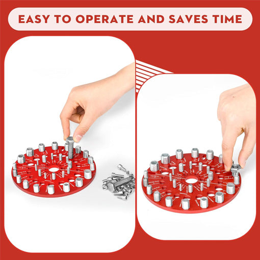 30 Portable Nut and Bolt Thread Checker