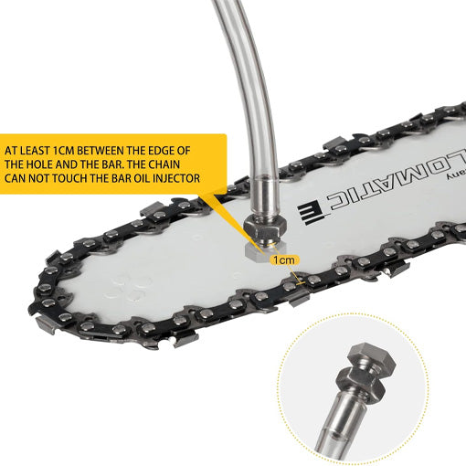 Auxiliary Oiler Kit for Chainsaw Milling Attachment