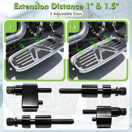 Driver Floorboard Extension Kit for Harley