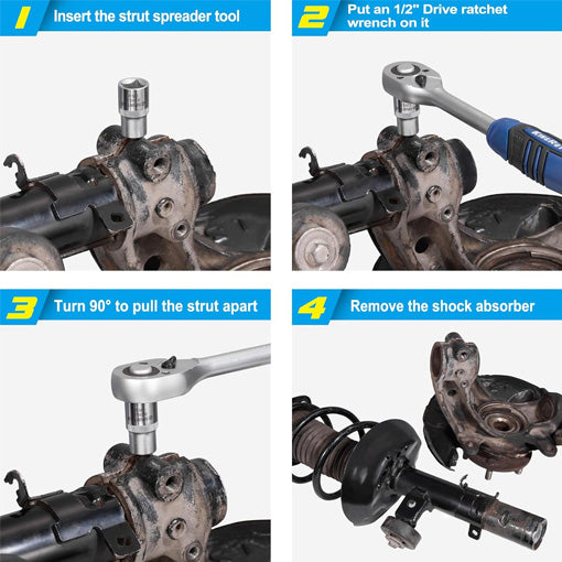 Suspension Strut Spreader Socket 1/2" Drive