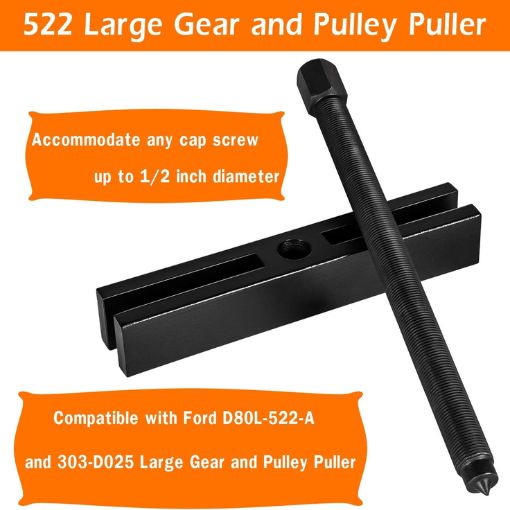 Large Gear, Pulley Puller, and Shaft Protector Set