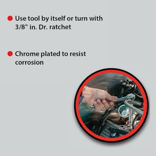 SAE Offset Distributor Clamp Wrench