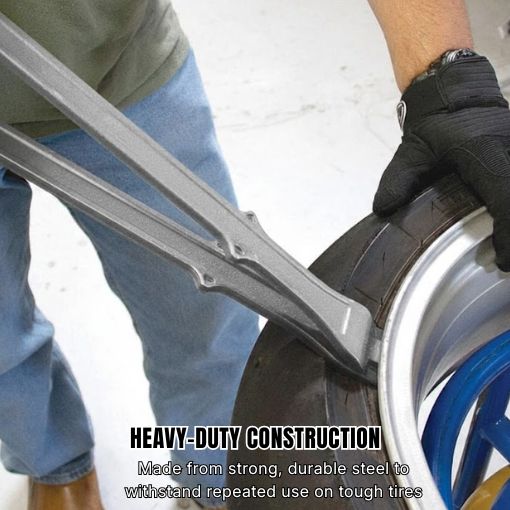 Universal Tire Bead Breaker and Lever Tool Set