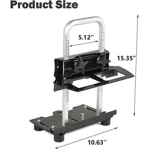 Adjustable Chainsaw Mill Guide Attachment