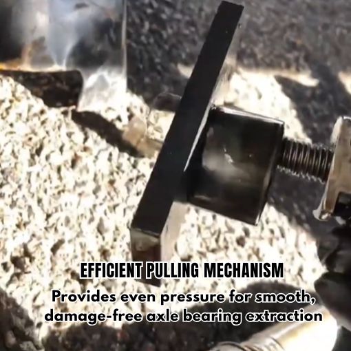 CV Axle Bearing Puller Tool with Clamshell-Type Design