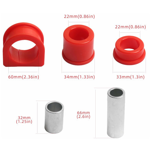 Steering Rack and Pinion Bushing Replacement Kit for Toyota