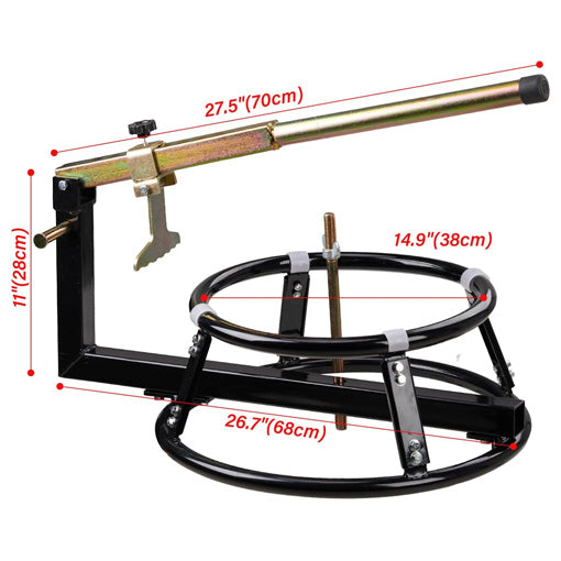 16"-21" Portable Tire Changing Stand and Bead Breaker