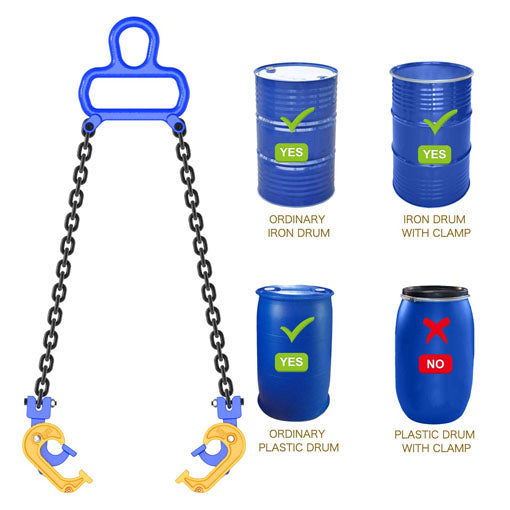 Easy Chain Drum Lifter Tool