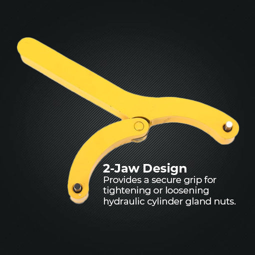 Adjustable Hydraulic Cylinder Gland Nut Wrench