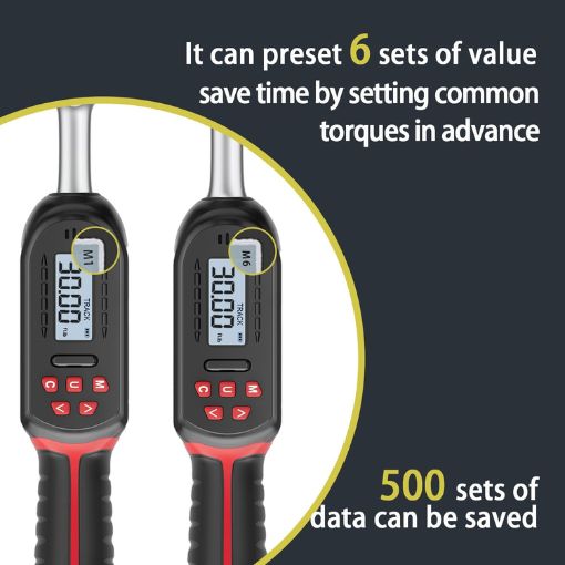 HVAC Adjustable Digital Torque Wrench
