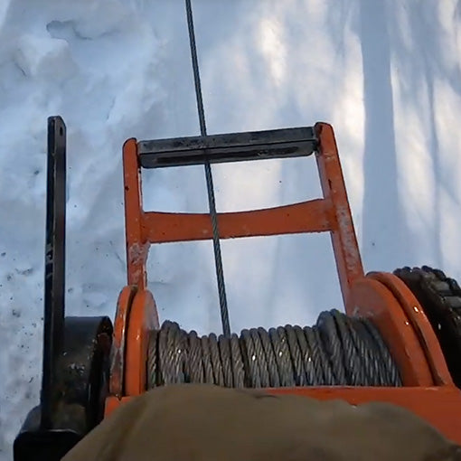 Heavy Duty Chainsaw Winch Attachment