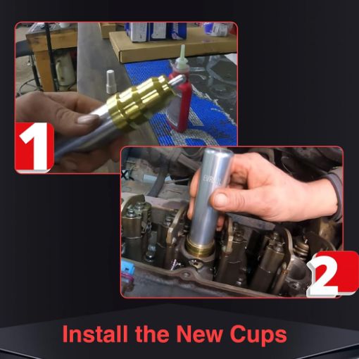 Injector Sleeve Cup Removal Installation Tool for Ford Diesel Engines