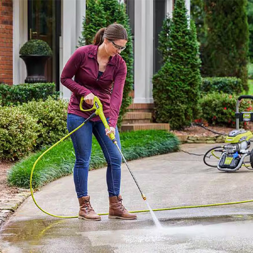 Multi-position Pressure Washer Attachment Nozzle