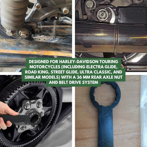 36mm Rear Axle Nut Wheel Torque Wrench for Harley