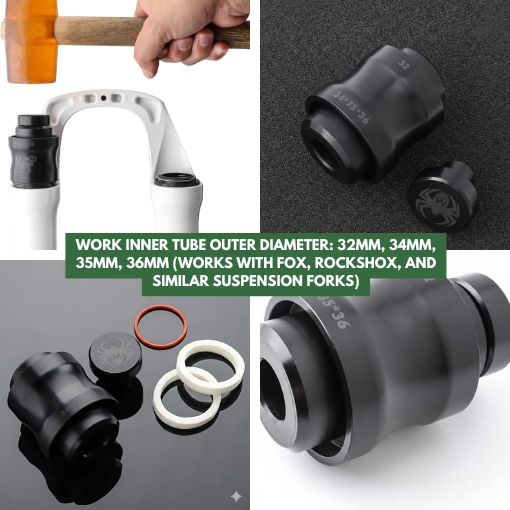 4-in-1 Front Fork Dust Seal Installation Tool