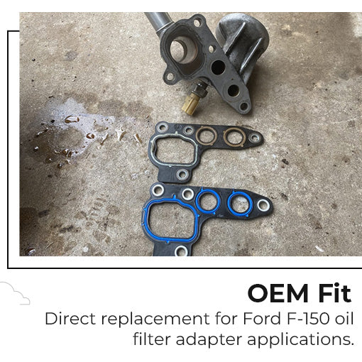 Engine Oil Filter Adapter Gasket for Ford F-150