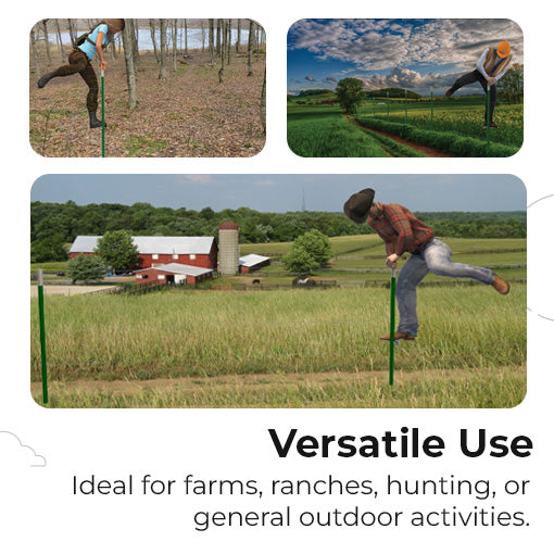 Portable T-Post Fence Step