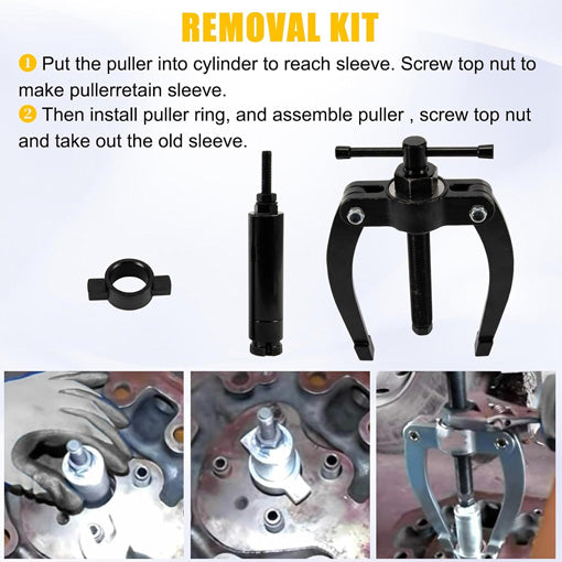 Injector Nozzle/Cup/Sleeve/Tube Remover & Installer Set For Volvo Truck