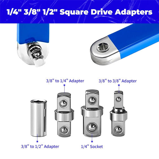 Zero-Degree Offset Extension Wrench Set