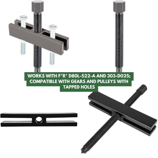Large Gear, Pulley Puller, and Shaft Protector Set