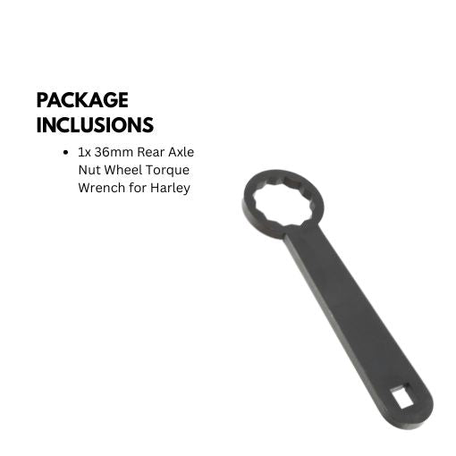 36mm Rear Axle Nut Wheel Torque Wrench for Harley