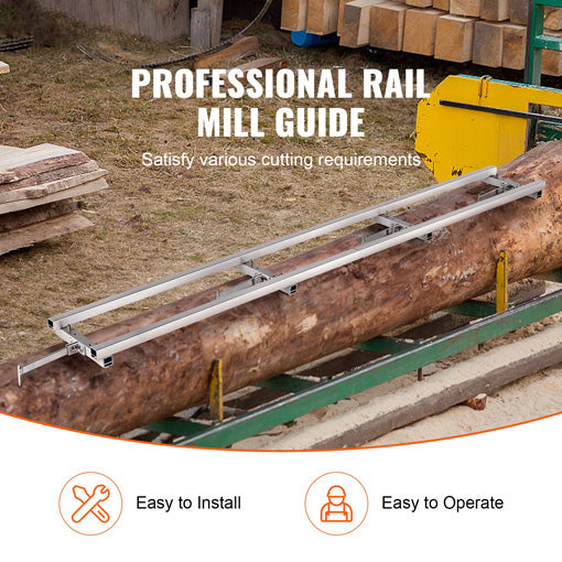 Chainsaw Rail Mill Guide System