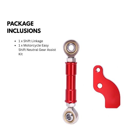 Motorcycle Easy Shift Neutral Gear Linkage Assist Kit