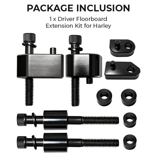 Driver Floorboard Extension Kit for Harley