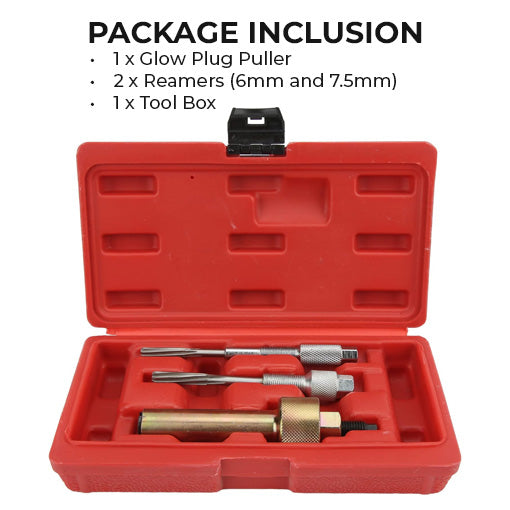 Glow Plug Puller Reamer Set