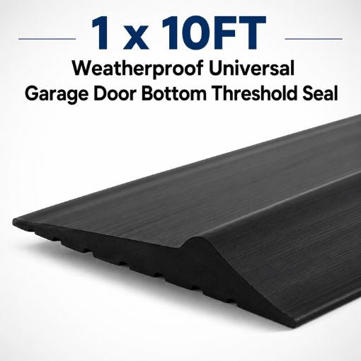 10FT Weatherproof Universal Garage Door Bottom Threshold Seal
