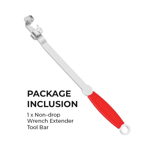 Non-drop Wrench Extender Tool Bar