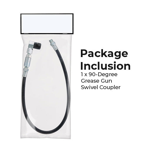 90-Degree Grease Gun Swivel Coupler
