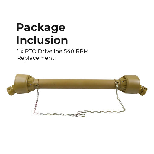 PTO Driveline 540 RPM Replacement