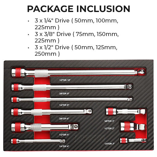 Ratchet Wobble Extension Set