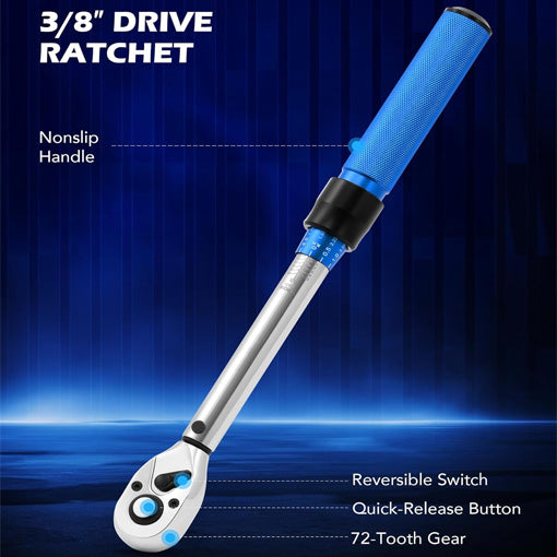 Magnetic Swivel Spark Plug Socket Set with Torque Wrench