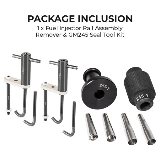 Fuel Injector Rail Assembly Remover & GM245 Seal Tool Kit