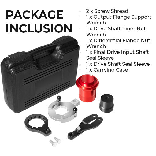 Rear Drive Axle Differential Installer Remover Tool Kit for BMW