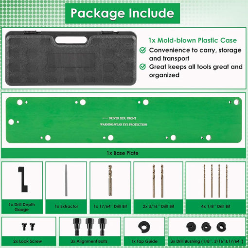 Exhaust Manifold Template Removal Tool Set