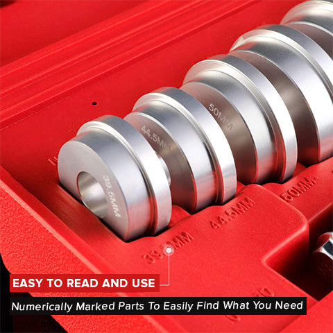 10 PCS Bearing Race & Seal Driver Installer Kit