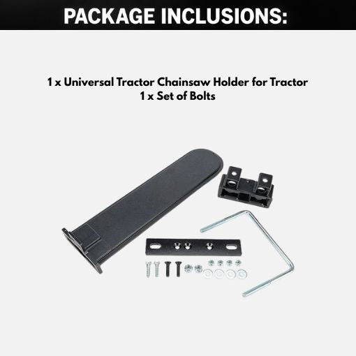 Universal Tractor Chainsaw Holder for Tractor