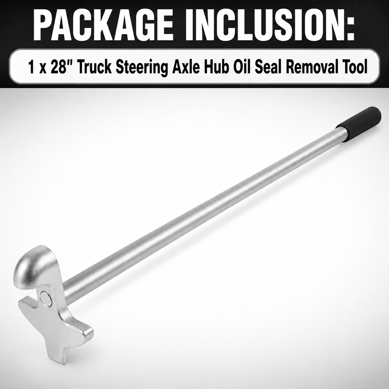 28" Truck Steering Axle Hub Oil Seal Removal Tool