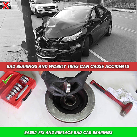 10 PCS Bearing Race & Seal Driver Installer Kit