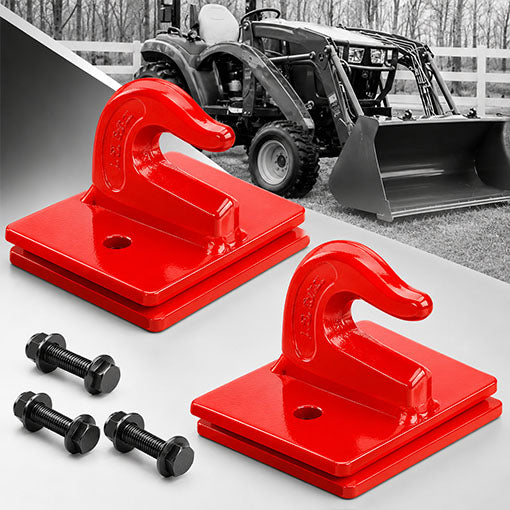 Heavy Duty 3/8" Tractor Bucket Grab Hooks