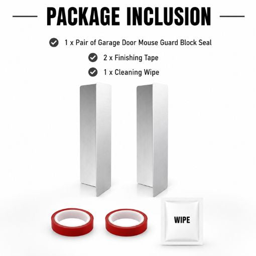 Garage Door Mouse Guard Block Seal