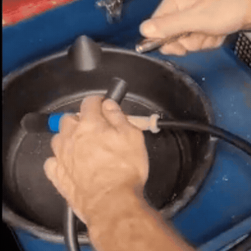 2-Pack Flow-Thru Parts Washer Brush
