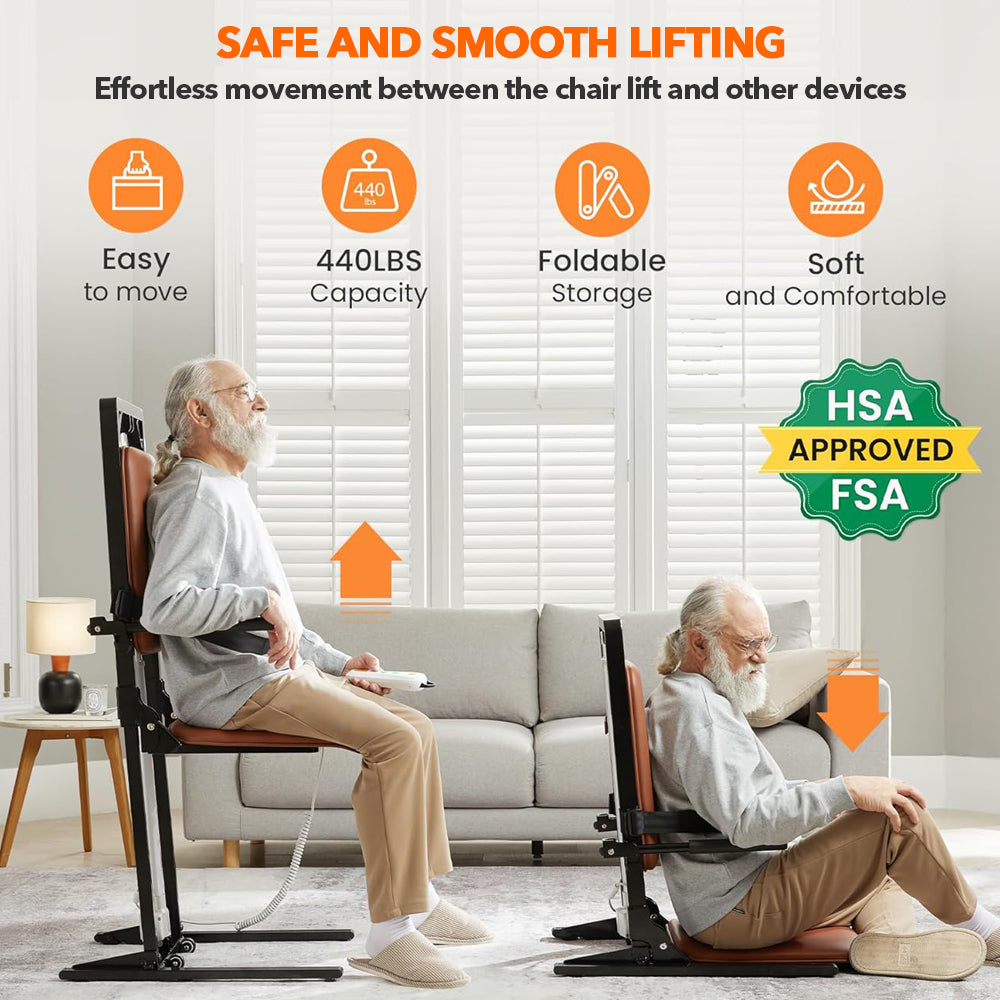 Movable Electric Floor Lift Chair