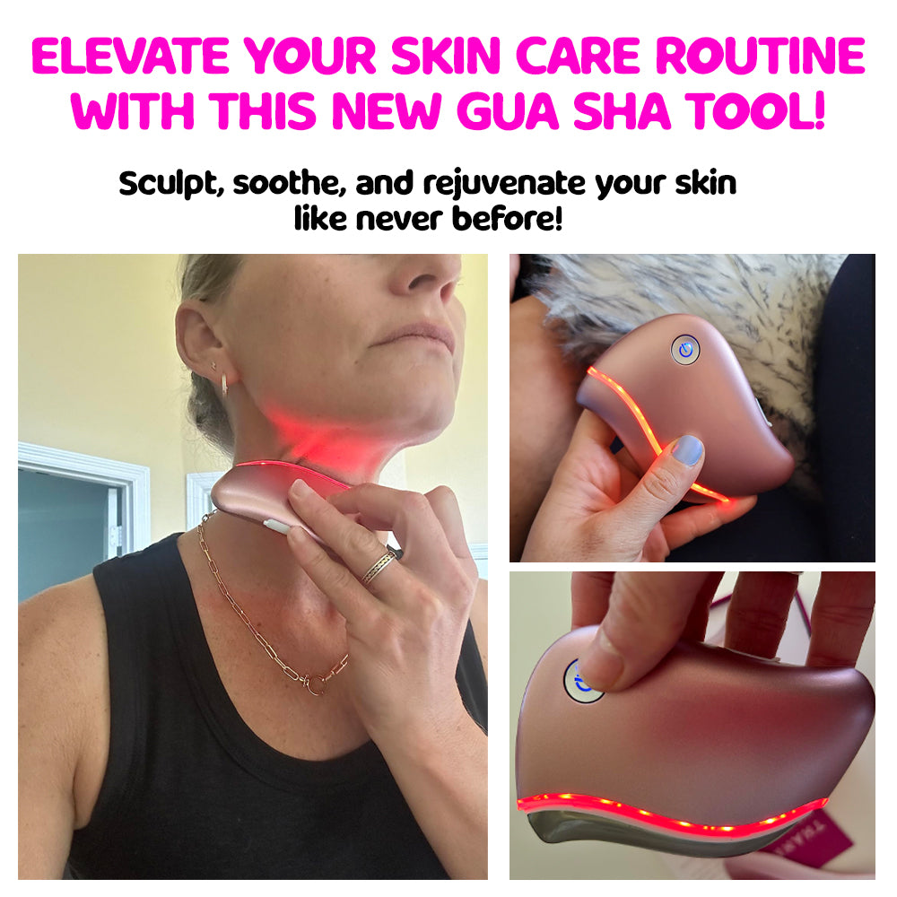 Gua Sha Facial Tool with Heat and Vibration