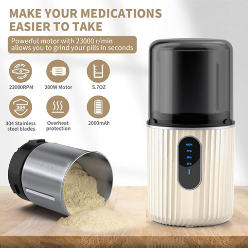Cordless Electric Pill Grinder